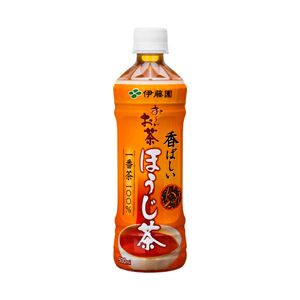 伊藤園 お〜いお茶 焼きたての香り ほうじ茶 箱売 1箱（500ml×24本） - 拡大画像