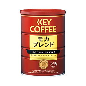 キーコーヒー モカブレンド 1缶（340g）