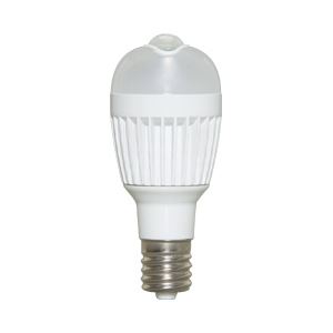 LED電球人感センサー付 エコルクス E17口金 3.4W(25W形相当) 250lm 電球色 LDA3L-H-E17SV 1個 商品画像