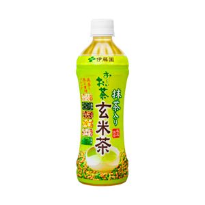 伊藤園 お〜いお茶 玄米茶 箱売 1箱（500ml×24本） - 拡大画像
