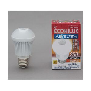 LED電球 人感センサー付mini 250lm 電球色 E26口金 1個 型番:LDA4L-H-S4 商品画像