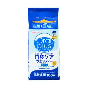 和光堂 口腔ケアウエッティー 詰替 100枚