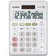 カシオ(CASIO) W税率対応電卓 小型電卓 10桁 型番:MW-100T-WE-N
