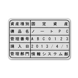 「テプラ」PRO SR5902P専用 角丸銀黒字 - 拡大画像