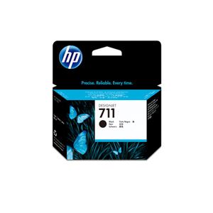HP対応 インクカートリッジ ブラック（ラージサイズ） 型番：CZ133A （HP711） 1個 - 拡大画像