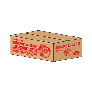 【業務用パック】オリジナルゴミ袋 半透明 90L 1箱（600枚） - 拡大画像