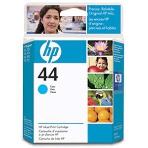 HP インクカートリッジ シアン 型番：51644C（HP44） 単位：1個 51644C - 拡大画像