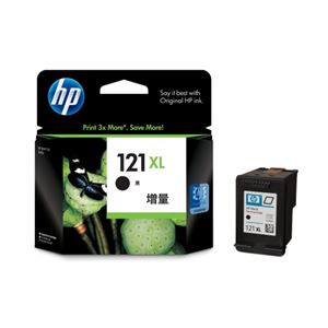 HP対応 インクカートリッジ ブラック 増量タイプ 1個 型番：CC641HJ （HP121XL） CC641HJ - 拡大画像