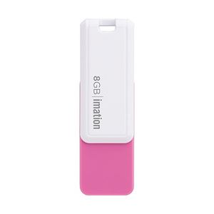 imation USB Flashドライブ NANO-S 8GB ピンク 1個 UFDNSE8GPK