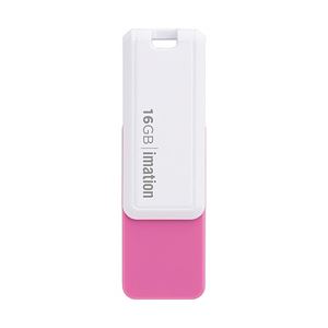 imation USB Flashドライブ NANO-S 16GB ピンク 1個 UFDNSE16GPK