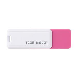 imation USB Flashドライブ NANO-S 32GB ピンク 1個 UFDNSE32GPK