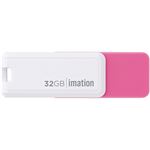 imation USB Flashドライブ NANO-S 32GB ピンク 1個 UFDNSE32GPK