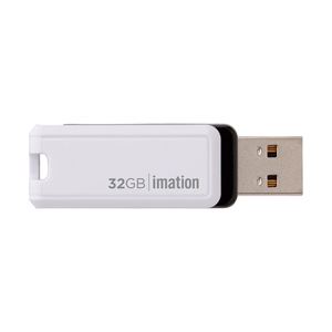 imation USB Flashドライブ NANO-S 32GB ブラック 1個 UFDNSE32GBK