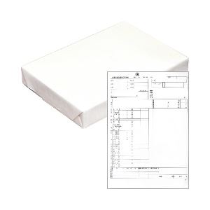 レセプト用紙（1穴） A4 1箱（500枚×5冊） ODサイセイレセプト-ハコ - 拡大画像