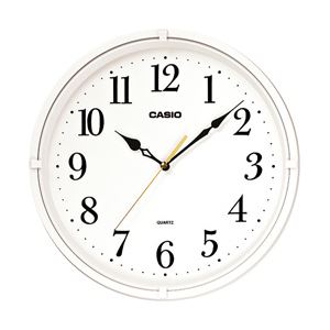CASIO（カシオ） 壁掛け時計 ホワイト IQ-88-7JF 1台 IQ-88-8JF