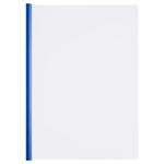 オフィス・デポ オリジナル スライドバーホルダー（A4タテ） 青 1箱（400冊） FM-BASIC-020 BL-ハコ