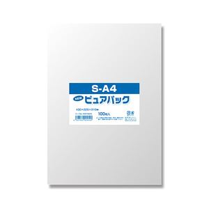 NEWピュアパック 100枚入S-A4 31cmx22.5cm 6798250