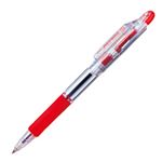 （業務用セット） 油性ボールペン ジムノック 赤 ボール径：0.7mm 【×50セット】