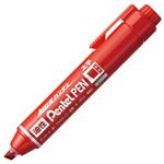 （業務用セット） ぺんてる ハンディ Pentel PEN 平芯・太字 NXN60 赤 1本 【×30セット】