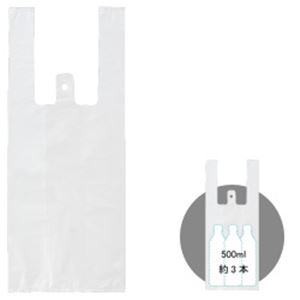(業務用セット) レジ袋(乳白) 100枚入 S 【×30セット】 商品写真