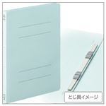 （業務用セット） コクヨ フラットファイル［紙表紙］ パック売 A4タテ・ブルー 【×30セット】
