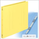 （業務用セット） コクヨ フラットファイル［ポリプロピレン表紙］ A4ヨコ・イエロー 【×30セット】