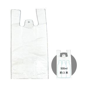 (業務用セット) レジ袋(半透明) 100枚入 S 【×20セット】 商品画像