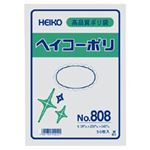 （業務用セット） ポリエチレン袋 厚口 50枚入 No.808：縦25×横13cm 【×20セット】