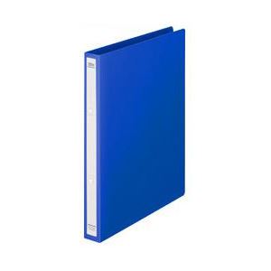 （業務用セット） リングファイル（タテ・2穴） ブルー 背幅：2.7cm 【×20セット】 - 拡大画像