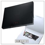 （業務用セット） ケースファイル クロス・黒 【×20セット】