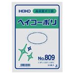 （業務用セット） ポリエチレン袋 厚口 50枚入 No.809：縦25×横15cm 【×20セット】
