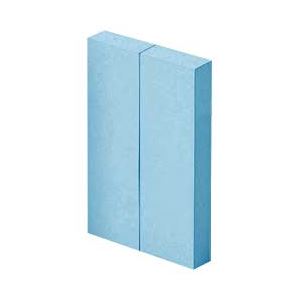 （業務用セット） ポスト・イット（R） 再生紙シリーズ ふせん ブルー 7.5×2.5cm 1パック（2冊） 【×20セット】 - 拡大画像