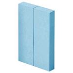 （業務用セット） ポスト・イット（R） 再生紙シリーズ ふせん ブルー 7.5×2.5cm 1パック（2冊） 【×20セット】