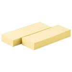 （業務用セット） ポスト・イット（R） 再生紙 詰替用ポップアップ（ふせん） イエロー（7.5×2.5cm） 1パック（2冊） 【×20セット】