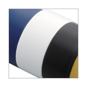 （業務用セット） ニトムズ ビニルテープ 白 3.8cm×20m 【×20セット】 - 拡大画像