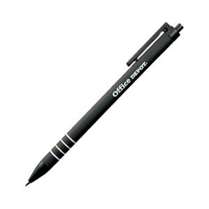 （業務用セット） ノック式ボールペン 10本入 黒 ボール径：0.7mm 【×10セット】 - 拡大画像