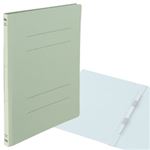 （業務用セット） フラットファイル 10冊入 A4タテ グリーン 【×10セット】