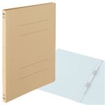 （業務用セット） フラットファイル 10冊入 A4タテ イエロー 【×10セット】