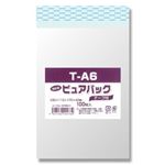 （業務用セット） NEWピュアパックテープ付 100枚入T-A6 17cmx11cm 【×10セット】