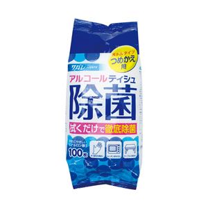 （業務用セット） パンレックス 除菌ボトル 詰替用 1パック（100枚） 【×10セット】 - 拡大画像