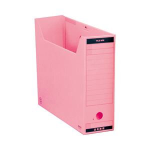 (業務用セット) コクヨ ボックスファイル 1個 A4ヨコ ピンク 【×10セット】 商品写真