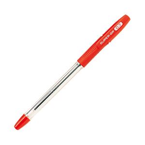 （業務用セット） パイロット スーパーグリップボールペン 赤・0.7mm 5本入り 【×10セット】 - 拡大画像