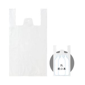 (業務用セット) レジ袋(乳白) 100枚入 LL 【×10セット】 商品画像