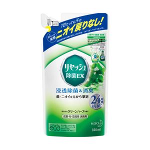 （業務用セット） 花王 リセッシュ 除菌EX グリーンハーブの香り 詰替用 【×10セット】 - 拡大画像