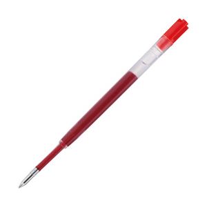 （業務用セット） ボールペン替芯 ゲルボールペン用 ボール径：0.5mm 赤 1箱（10本） 【×5セット】 - 拡大画像