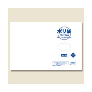 (業務用セット) ポリエチレン袋100枚入NO.16 48cmx34cm 【×5セット】 商品写真