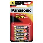 （業務用セット） パナソニック アルカリ乾電池 単4形 1パック（4本） 【×5セット】