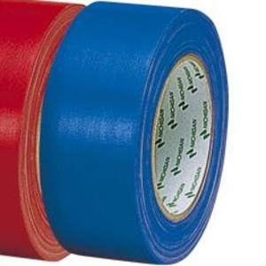 （業務用セット） ニチバン カラー布テープ（厚手） ブルー 【×5セット】 - 拡大画像