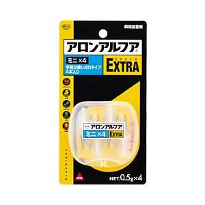 （業務用セット） コニシ アロンアルフア ミニ×4 0.5g 1パック（4本） 【×5セット】 - 拡大画像