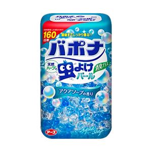 （業務用セット） アース製薬 天然ハーブの虫よけパール160日用 アクアソープ 1個 【×5セット】